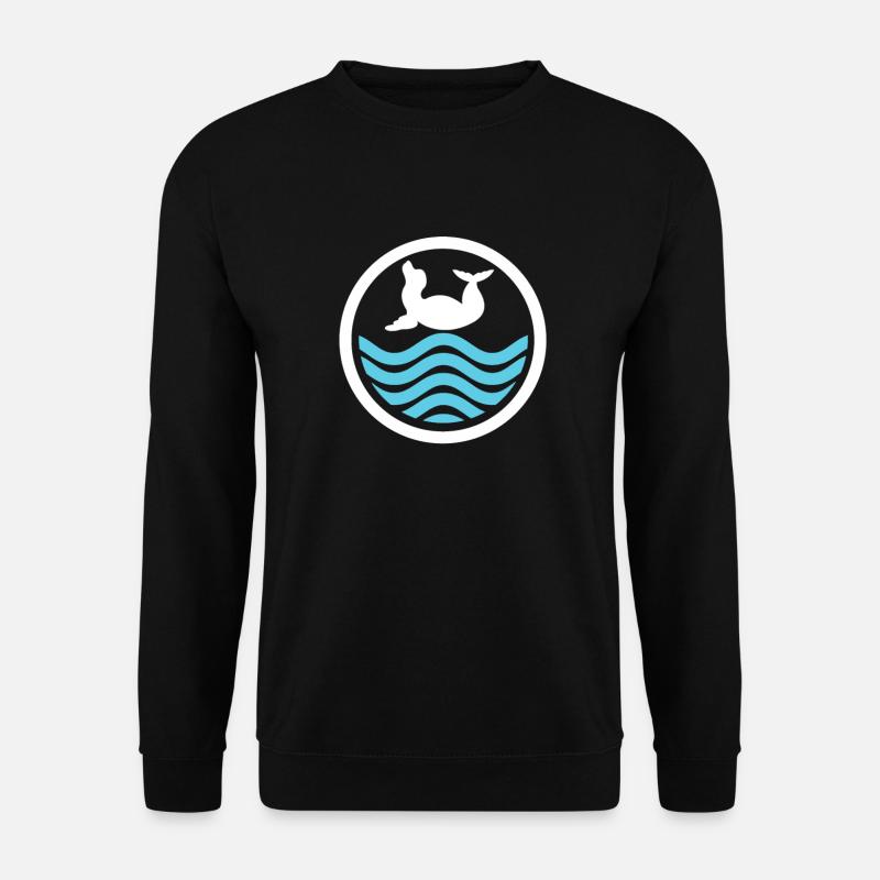 Seal - Unisex Sweatshirt - black
