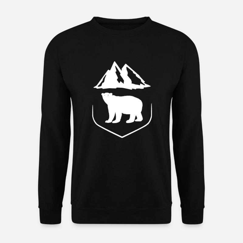 Bear - Unisex Sweatshirt - black