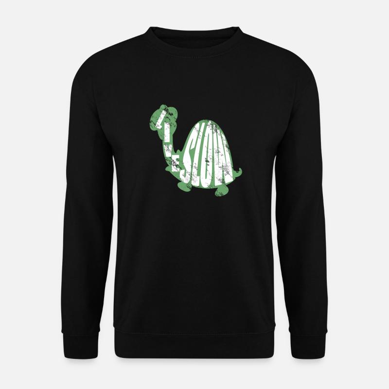 Schildkröte - Unisex Pullover - Schwarz