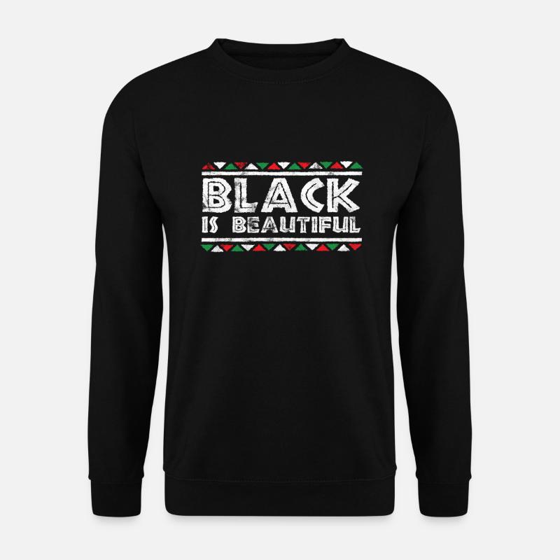 Black is Beautiful BLM - Sweat-shirt Unisexe - noir