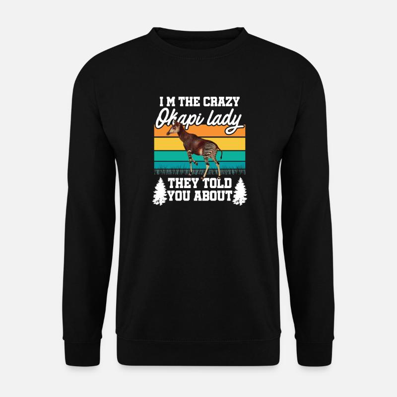 Pure Okapi nature - Unisex Sweatshirt - black