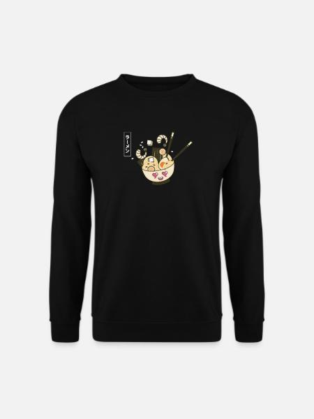 Ramen d’anime | Kawaii Japon - Sweat-shirt Unisexe - noir