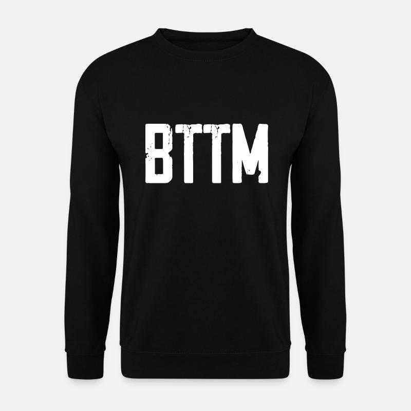 BTTM - Bas - Sweat-shirt Unisexe - noir