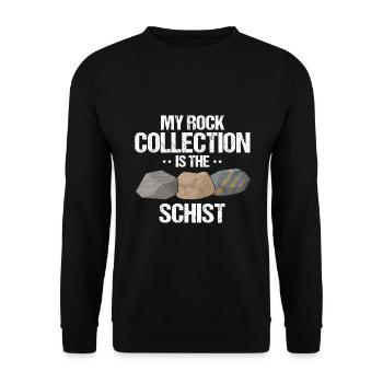 Collectionneur de pierres précieuses et recherche sur les pierres précieuses - Sweat-shirt Unisexe - noir - Devant - Alina (178cm) & Michal (187cm)