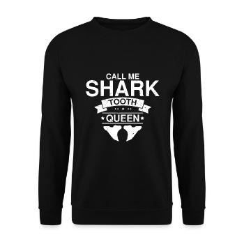 Fossil Archaeology Design Fossils Fossil Hunters - Unisex Sweatshirt - black - Front - Alina (178cm) & Michal (187cm)