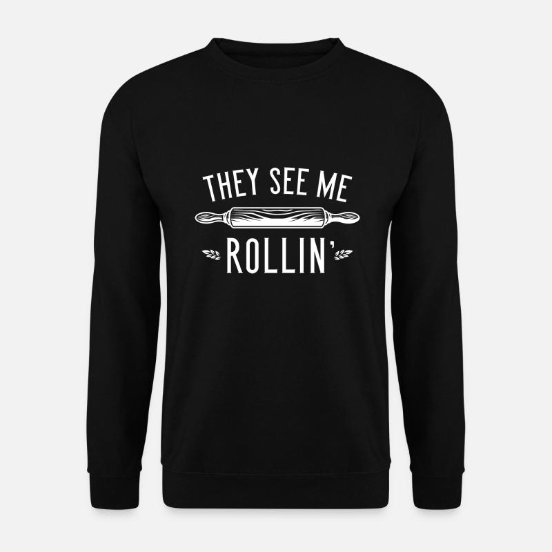 They See Me Rollin' - Unisex Pullover - Schwarz
