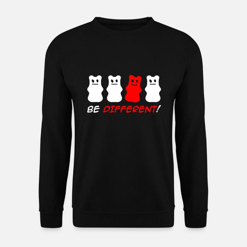 Be Different! - Unisex Sweatshirt - black