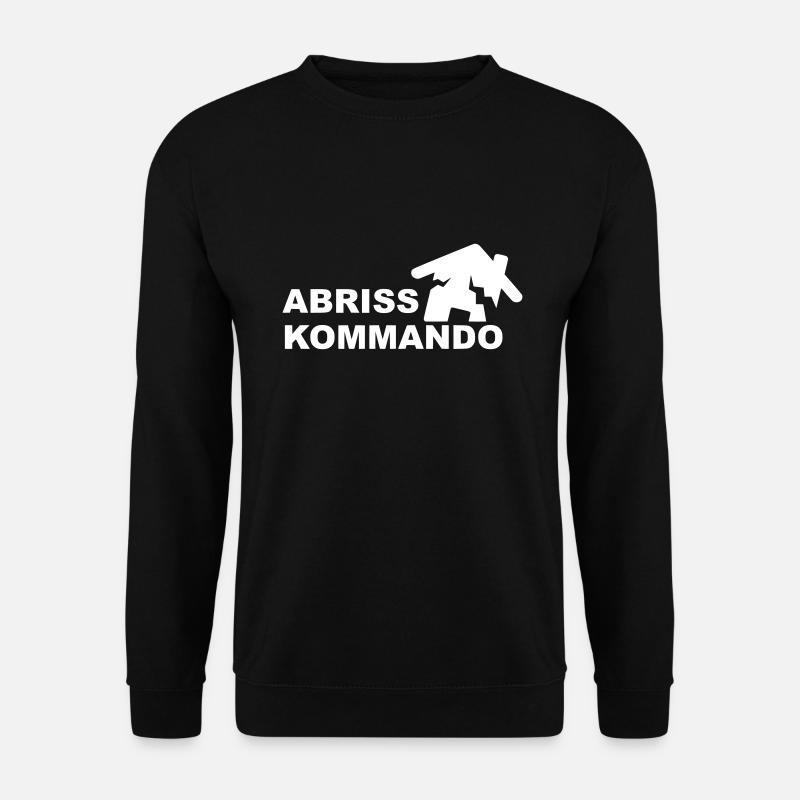 Abriss Kommando - Unisex Pullover - Schwarz