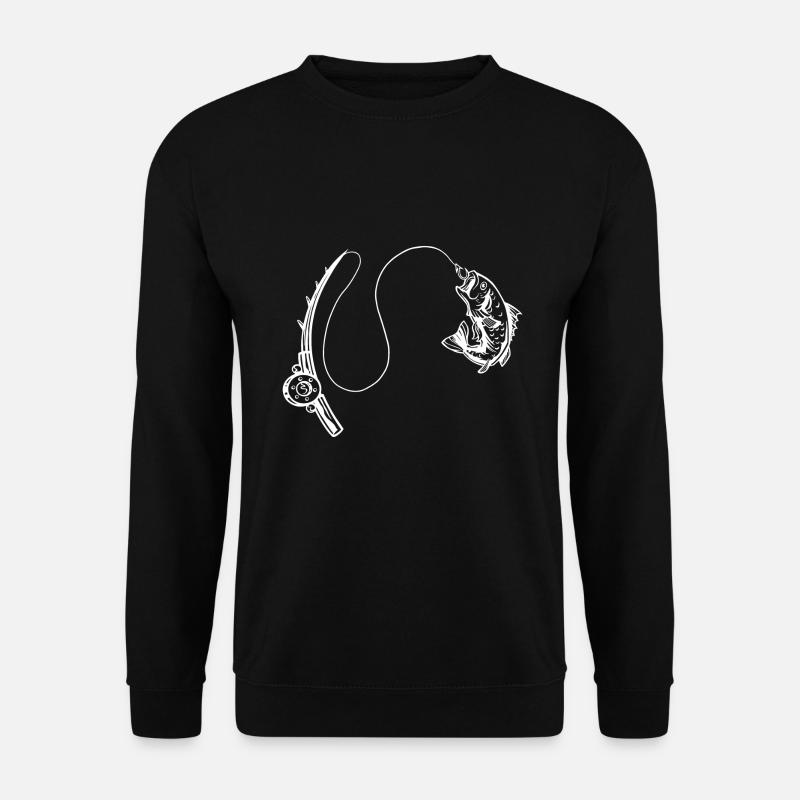 Pêche - Sweat-shirt Unisexe - noir