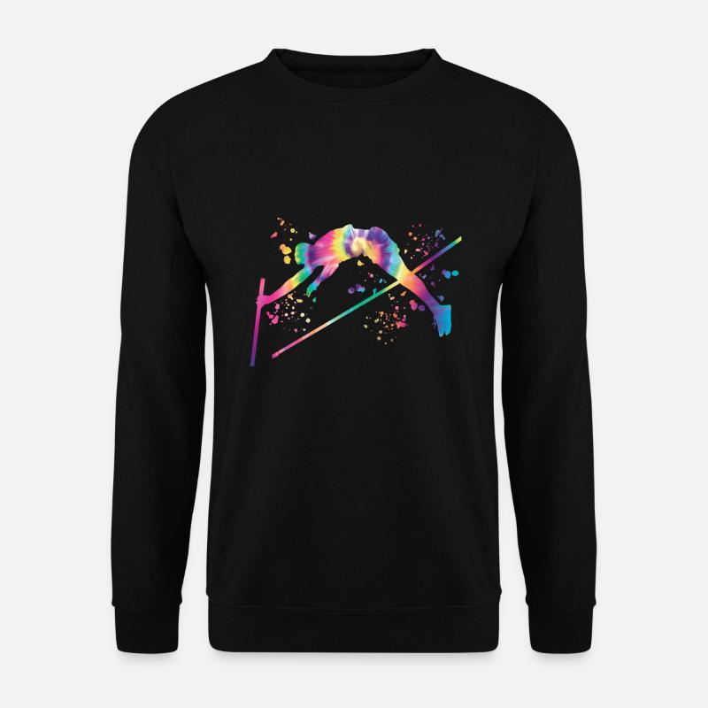 Perchiste Enfant Saut à la perche - Sweat-shirt Unisexe - noir