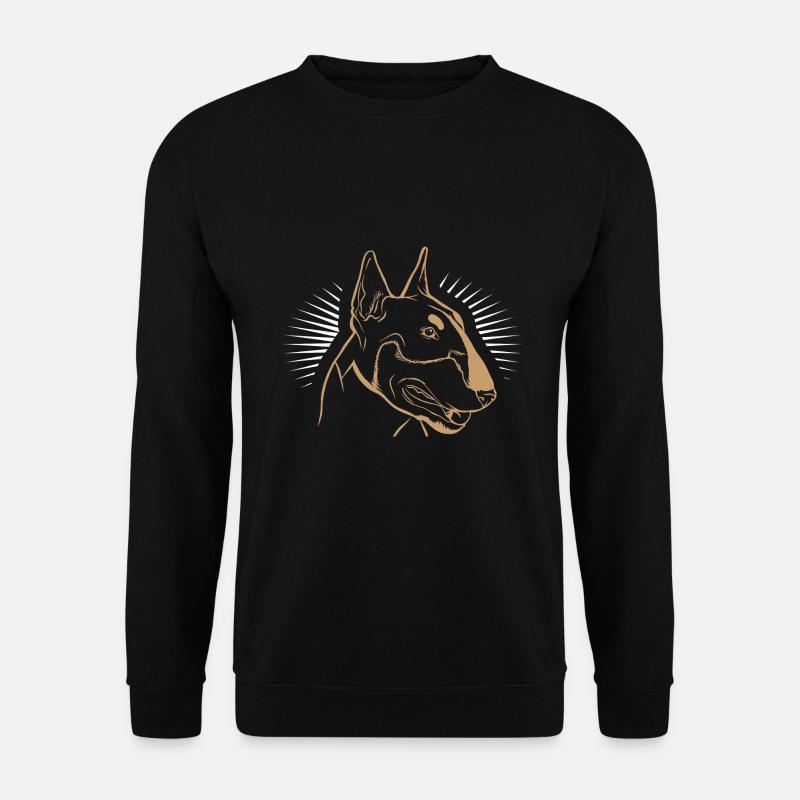 bull terrier - Unisex Sweatshirt - black