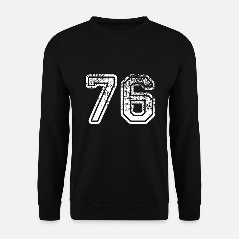 76 - Unisex Pullover - Schwarz
