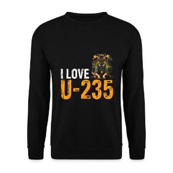 Erneuerbare Nukleare Spruch für Nukleartechnik - Unisex Pullover - Schwarz - Vorne - Alina (178cm) & Michal (187cm)