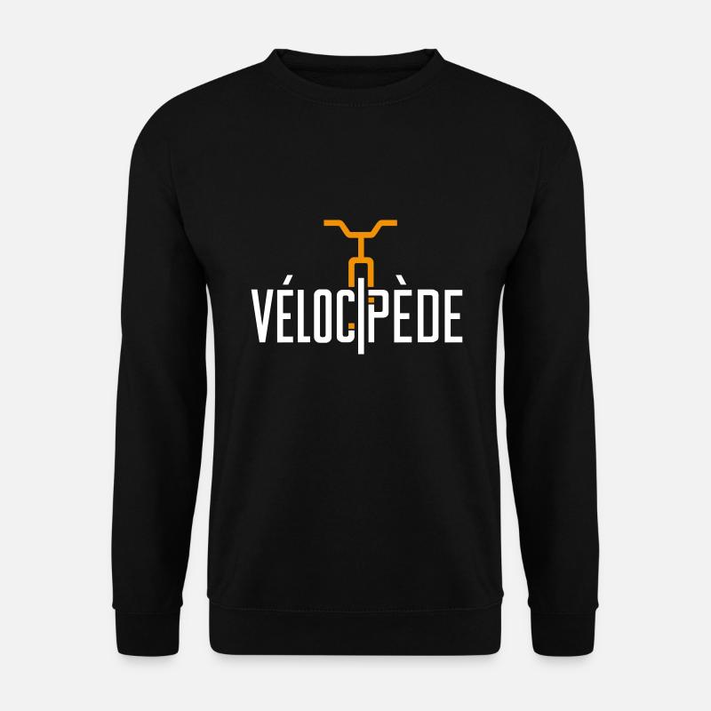 Velocipede Bicycle Icon - Unisex Sweatshirt - black