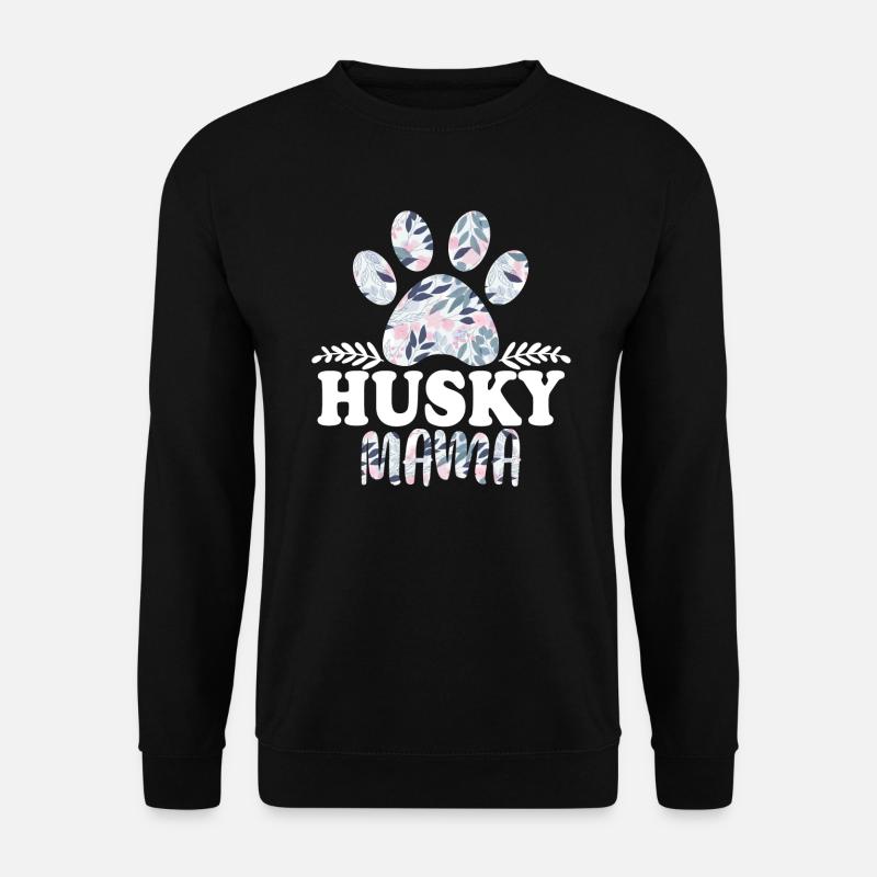 Husky Mama - Unisex Pullover - Schwarz