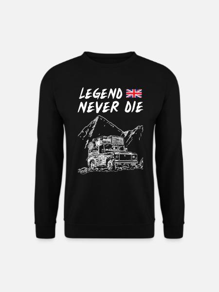 Landy Legend Never Die - Unisex Pullover - Schwarz