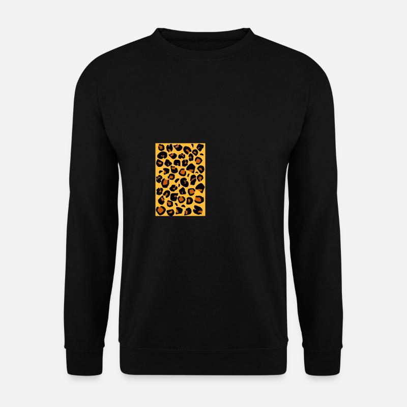 Leopard pattern - Unisex Sweatshirt - black