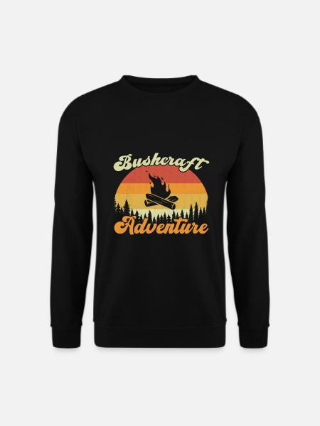 Aventure Bushcraft / Bushcraft - Sweat-shirt Unisexe - noir