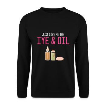 Conception de fabrication de savon pour les conceptions de fabricants de savon - Sweat-shirt Unisexe - noir - Devant - Alina (178cm) & Michal (187cm)
