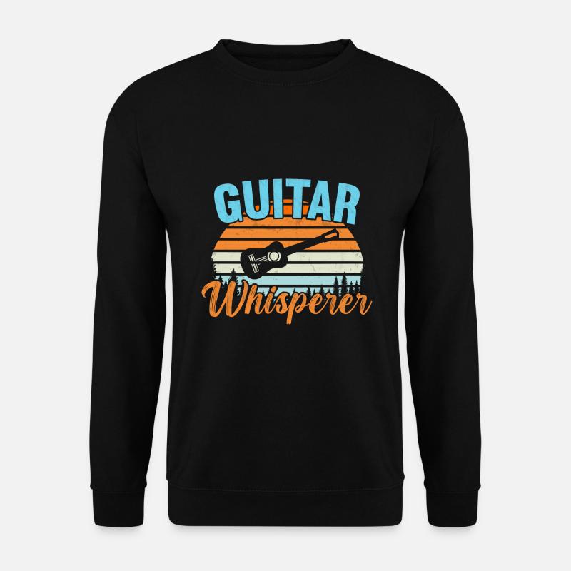 Guitar Whisperer / Gitarre - Unisex Sweatshirt - black