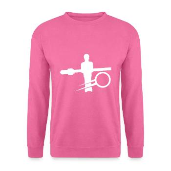 Baby-foot - Sweat-shirt Unisexe - rose - Devant