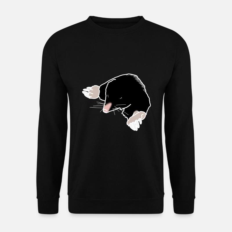 Maulwurf - Unisex Pullover - Schwarz