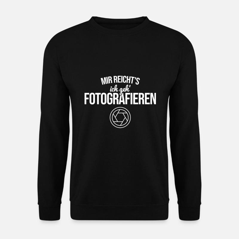 Fotografie Fotografieren Fotograf - Unisex Pullover - Schwarz