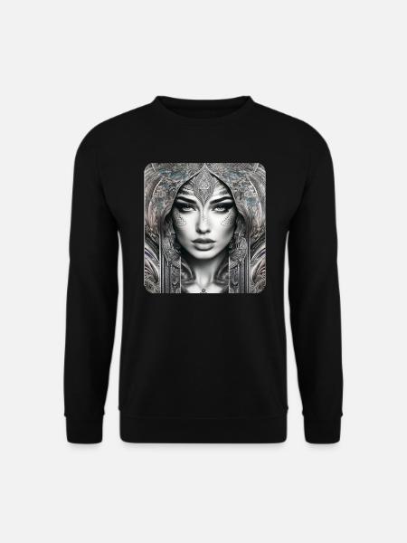 Mystical Fantasy Woman - Unisex Sweatshirt - black