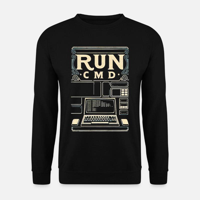 Exécutez Cmd 36 - Sweat-shirt Unisexe - noir