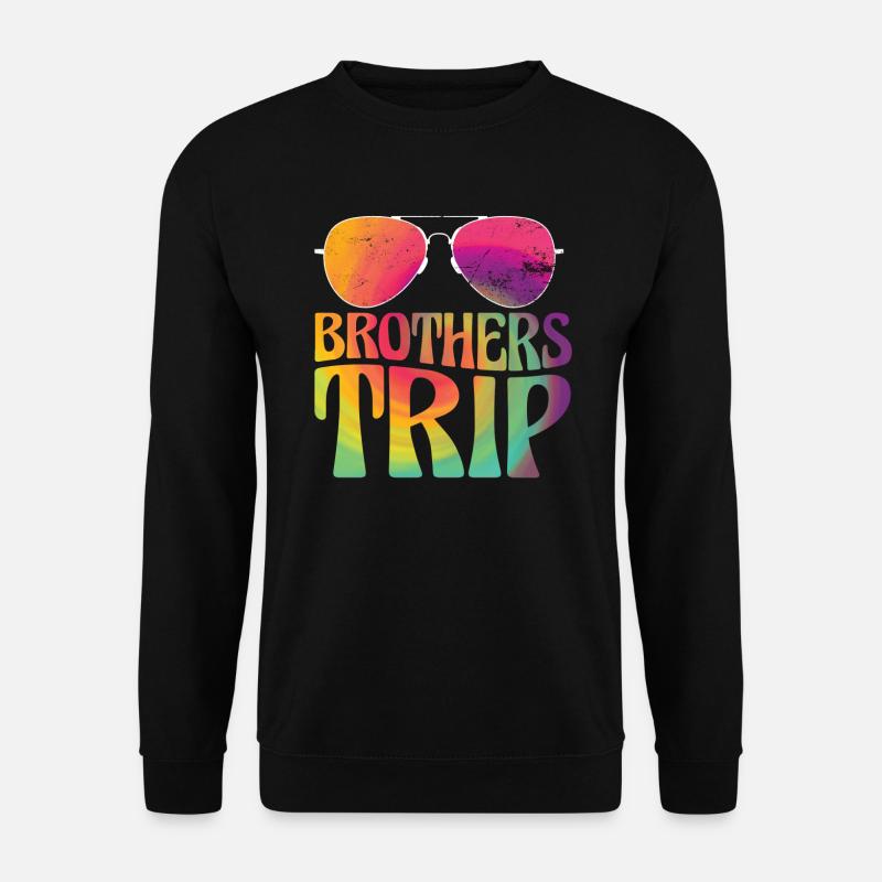 Sibling Brothers Journey - Unisex Sweatshirt - black