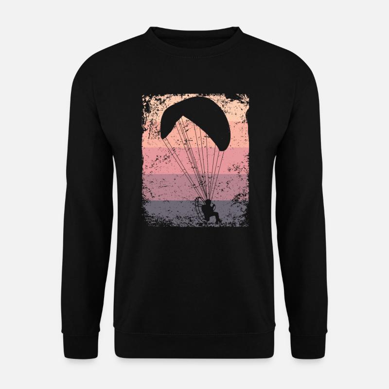 Parapente motorisé Paramoteur paramoteur - Sweat-shirt Unisexe - noir