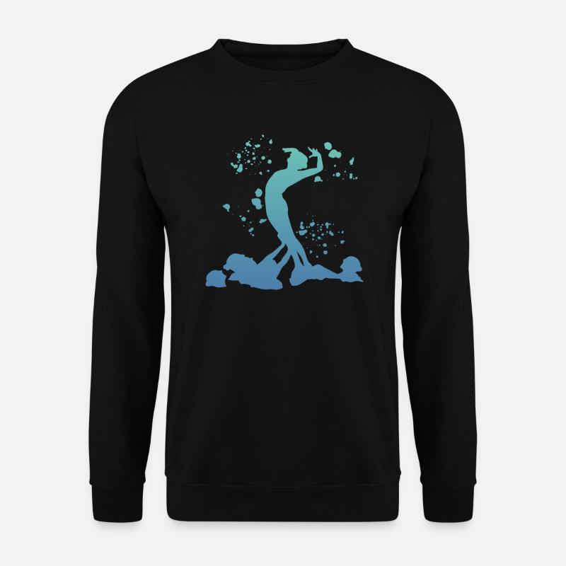 Artistic Swim Team Synchronschwimmen - Unisex Pullover - Schwarz