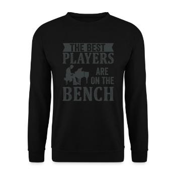 Les meilleurs joueurs Pianiste Pianiste - Sweat-shirt Unisexe - noir - Devant - Alina (178cm) & Michal (187cm)