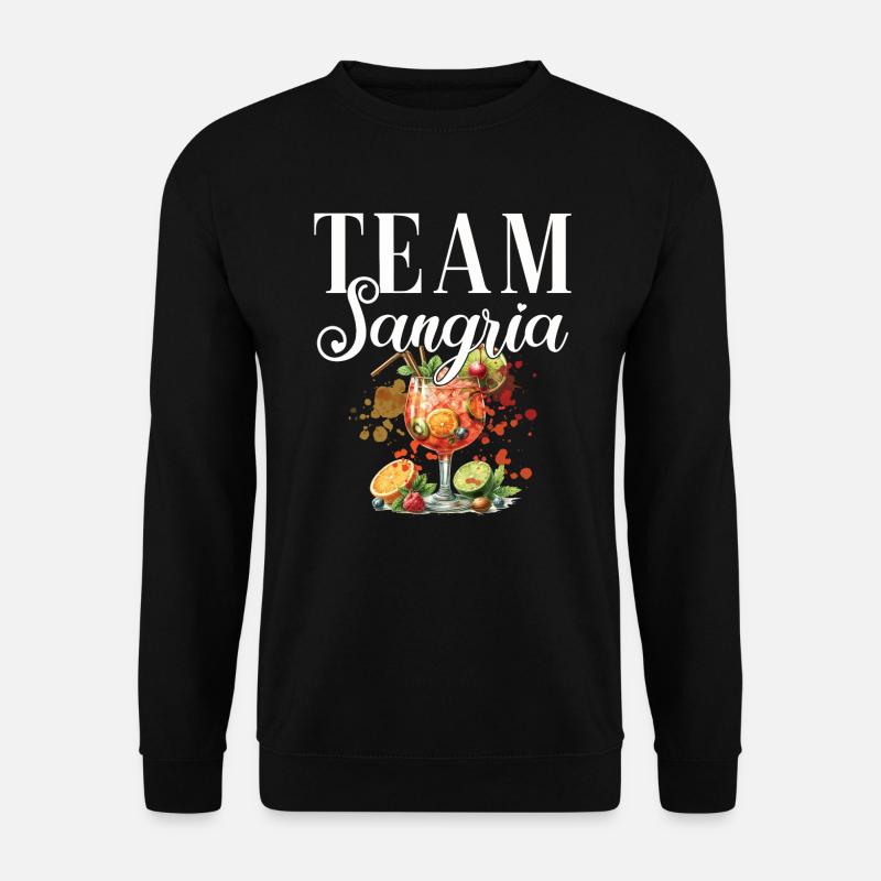 Cocktail Bartender Team Sangria - Unisex Sweatshirt - black