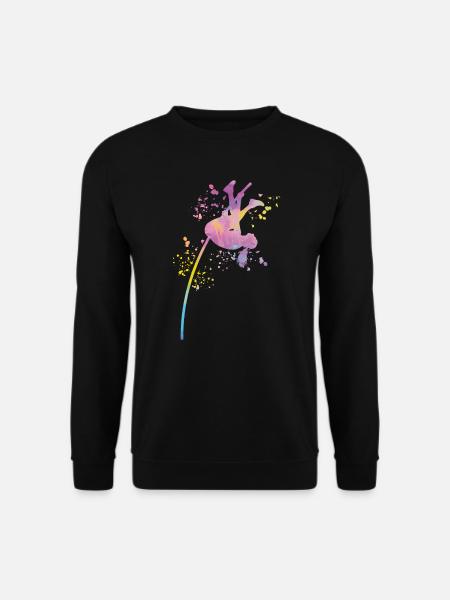 Stabhochspringer Kids Stabhochsprung - Unisex Pullover - Schwarz