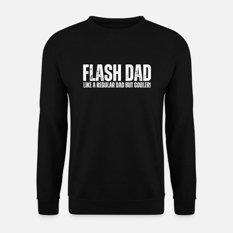 Bloc Flash Papa Boulderer - Sweat-shirt Unisexe - noir