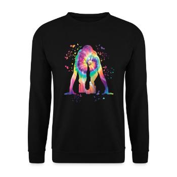 Sprinter Colorsplash Sprintender Sprint - Unisex Pullover - Schwarz - Vorne - Alina (178cm) & Michal (187cm)