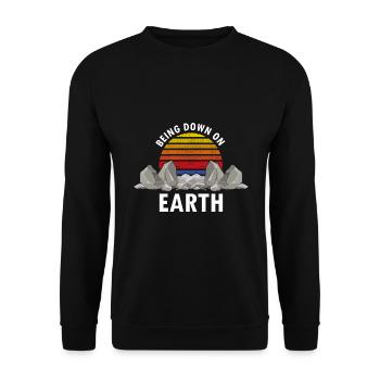 Collecteurs minéraux et ventilateur de minéraux de minerais - Sweat-shirt Unisexe - noir - Devant - Alina (178cm) & Michal (187cm)