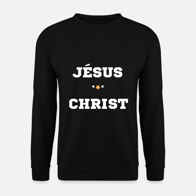 JESUS CHRISTUS - Unisex Pullover - Schwarz