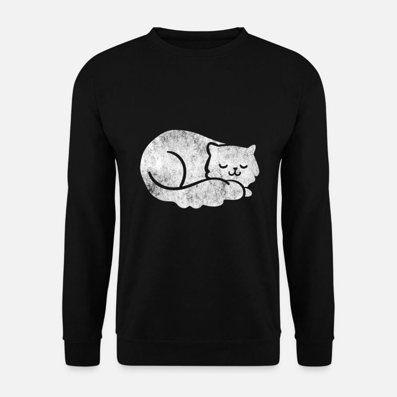 cat - Unisex Sweatshirt - black