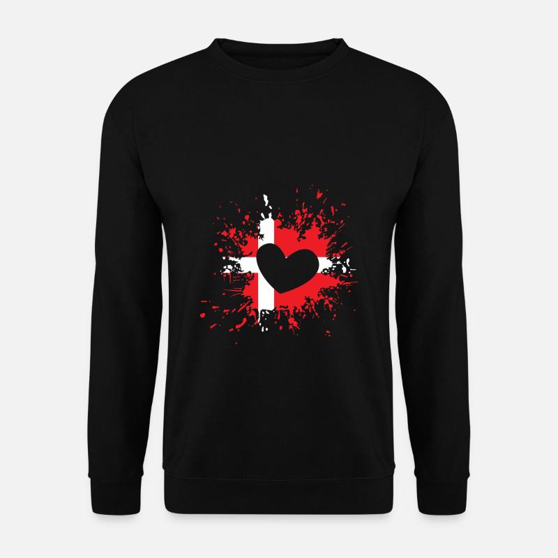 Denmark - Unisex Sweatshirt - black