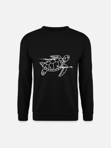 Turtle - Unisex Sweatshirt - black
