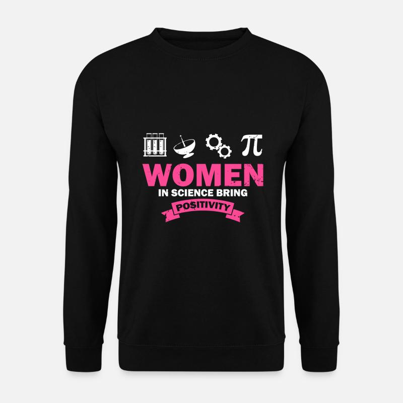 Steminist Science Design für Frauen Wissenschaft - Unisex Pullover - Schwarz
