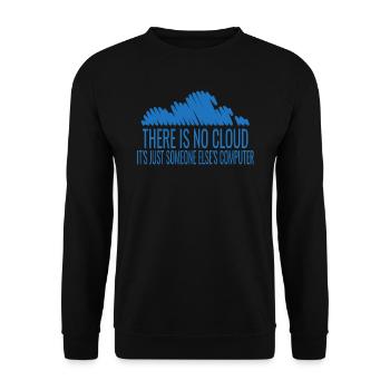 Computer Scientist Saying Humor Sarcasm Computer Science - Unisex Sweatshirt - black - Front - Alina (178cm) & Michal (187cm)