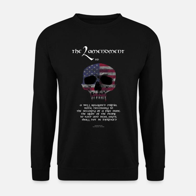 The 2nd Amendment - Unisex Sweatshirt - black