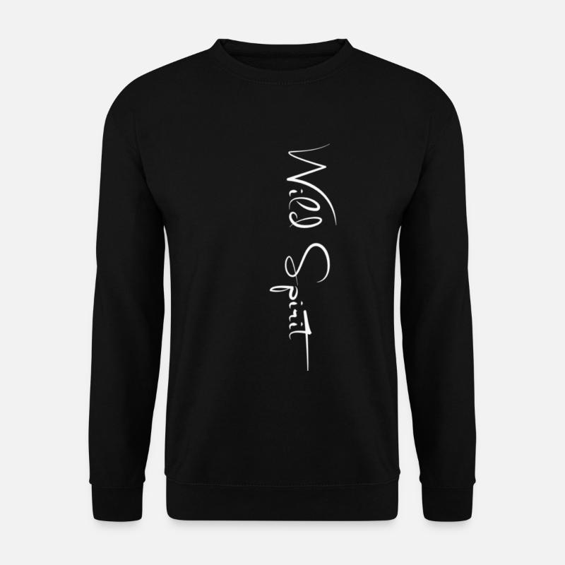 Wild Spirit - Unisex Pullover - Schwarz
