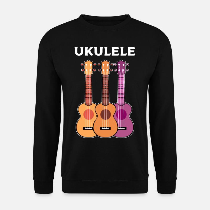 Ukulele - Unisex Sweatshirt - black