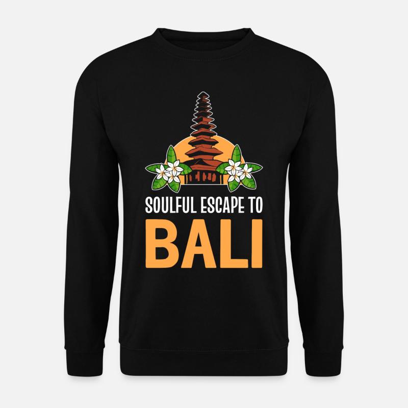Bali - Unisex Pullover - Schwarz