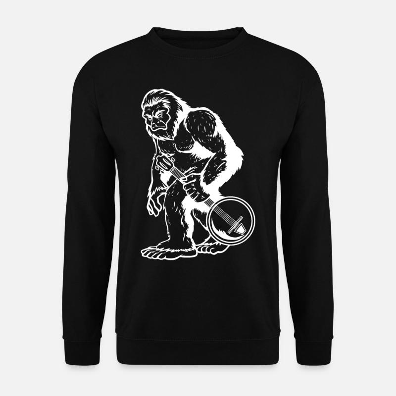 Banjo Bluegrass - Unisex Pullover - Schwarz