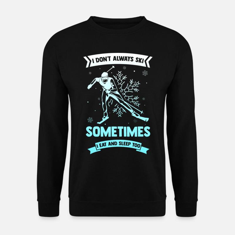 Apres Ski - Unisex Pullover - Schwarz